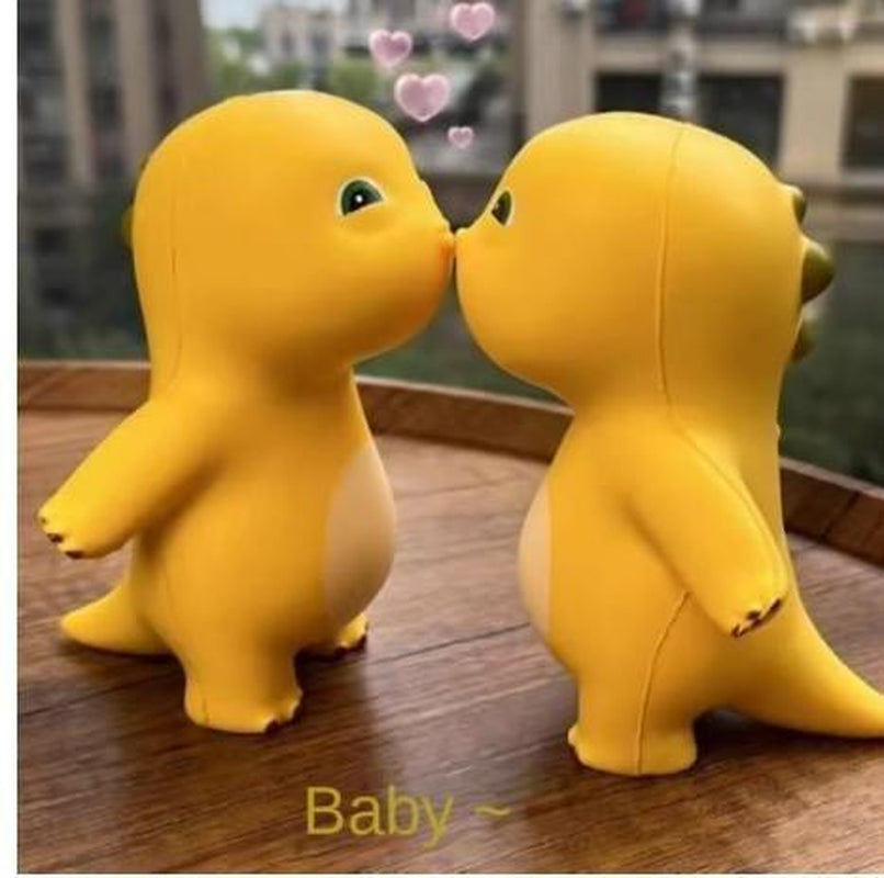 Cute Yellow Mini Dragon Stress Toy – Soft Squishy Dinosaur Squeeze Toy, Slow Rebound Fidget for Anxiety Relief & Fun Gift for Kids and Friends