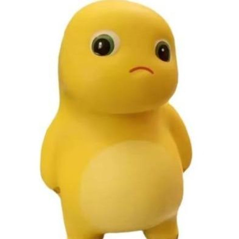 Cute Yellow Mini Dragon Stress Toy – Soft Squishy Dinosaur Squeeze Toy, Slow Rebound Fidget for Anxiety Relief & Fun Gift for Kids and Friends